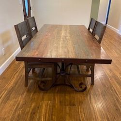 Dining room table