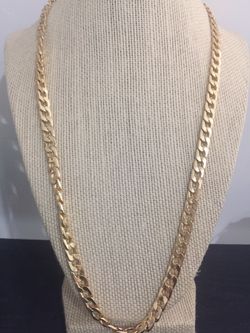 Elegant men's chain in stainless steel
