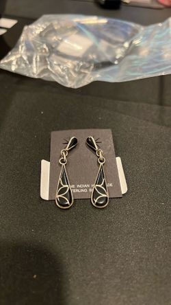 Sterling Earrings -Native