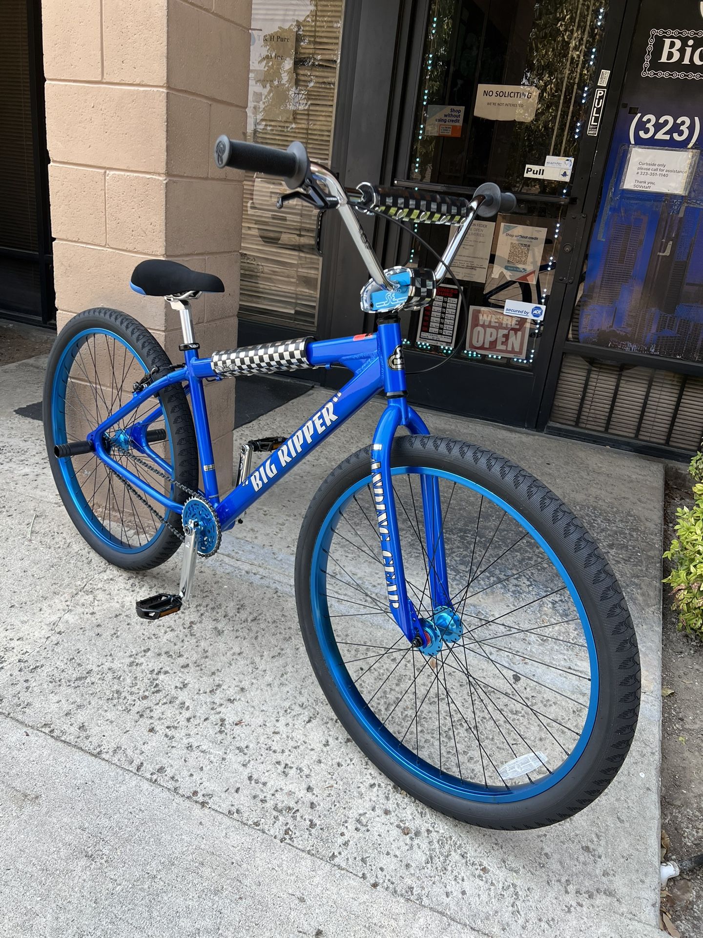 SE Bikes Big Ripper 29 BMX Bike Sapphire Blue