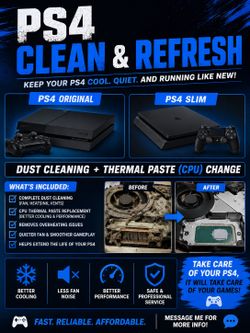 Ps4 clean and paste replacement