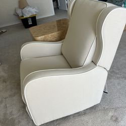 Beige Rocking Chair