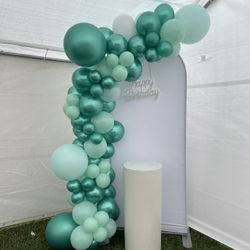 Balloon Garland Backdrop