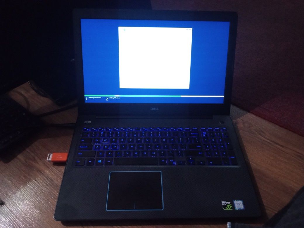 Dell G3 Gaming Laptop 15.6 8th Generation I5 8300 CPU 16GB 500 HD NVIDIA GTX 1050 4GB