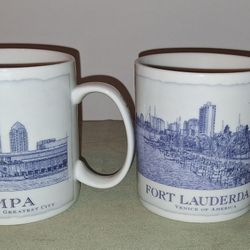 Starbucks Architect Series, '07 Fort Lauderdale, '08 Tampa-$10.00 EACH