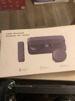 H360 Bluetooth Head Set For Helmet