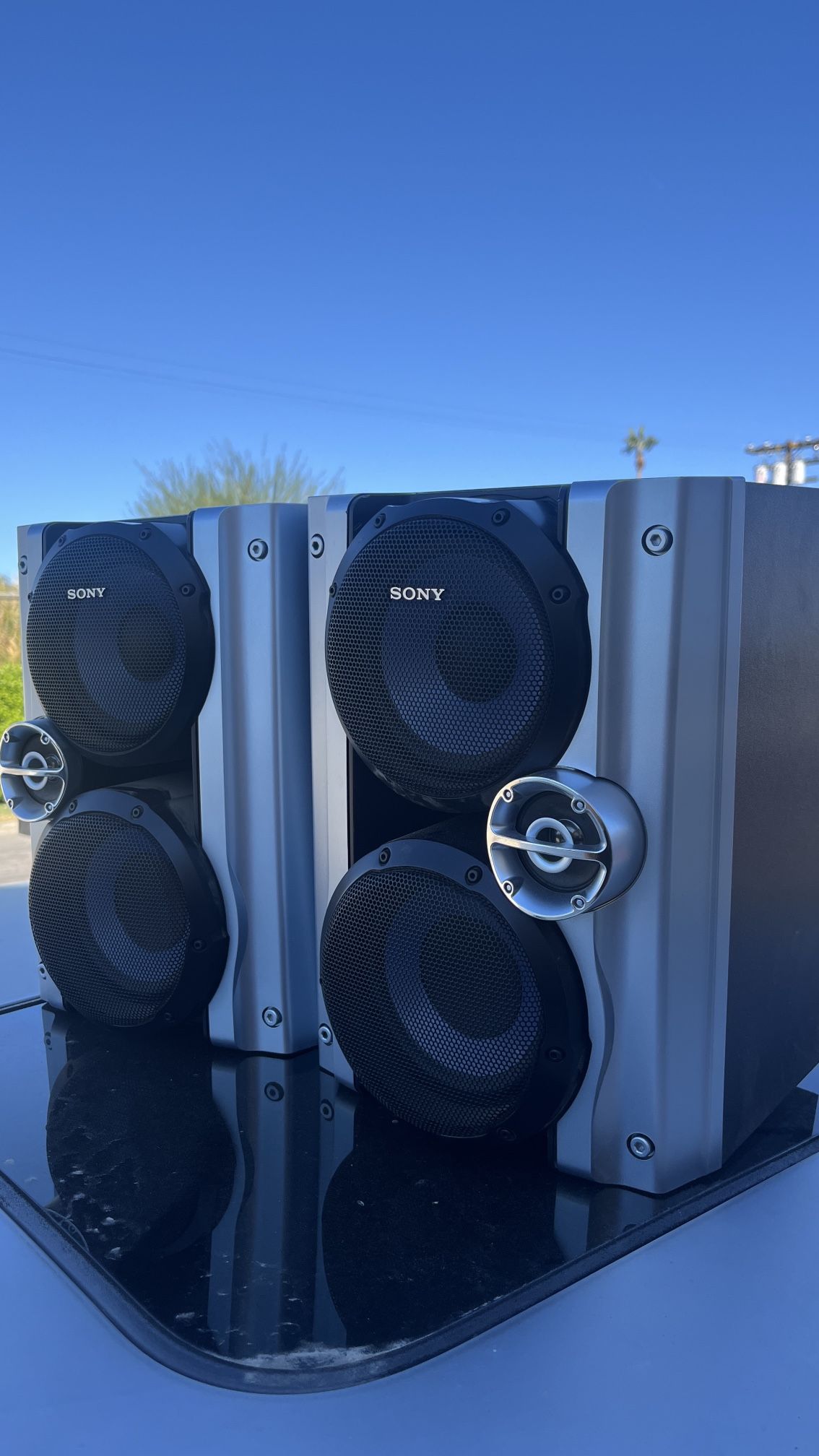 Pair Of Sony Speakers