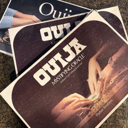 Set Of three vintage Ouija boards - Oddities - Occult - Witch 