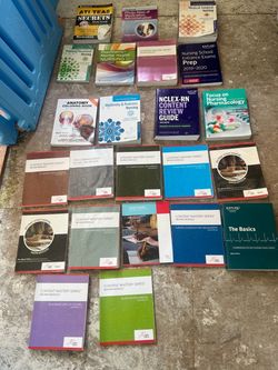 Nursing affiliated books/ textbooks/ study prep