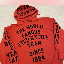 Supreme Hoodie Rare Size Medium 
