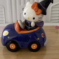 Halloween Decor- Hello Kitty Witch Mobile