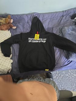 Thats A Awful Alot Of Cough Syrup Hoodie Size S 