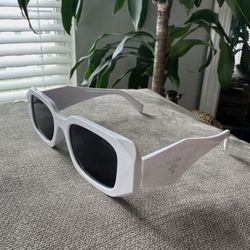 White Prada Sunglasses