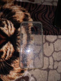 LG STYLO 5 CLEAR GLITTER CASE