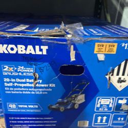 Kobalt 20in Dual Battery Lawn Mower Kit