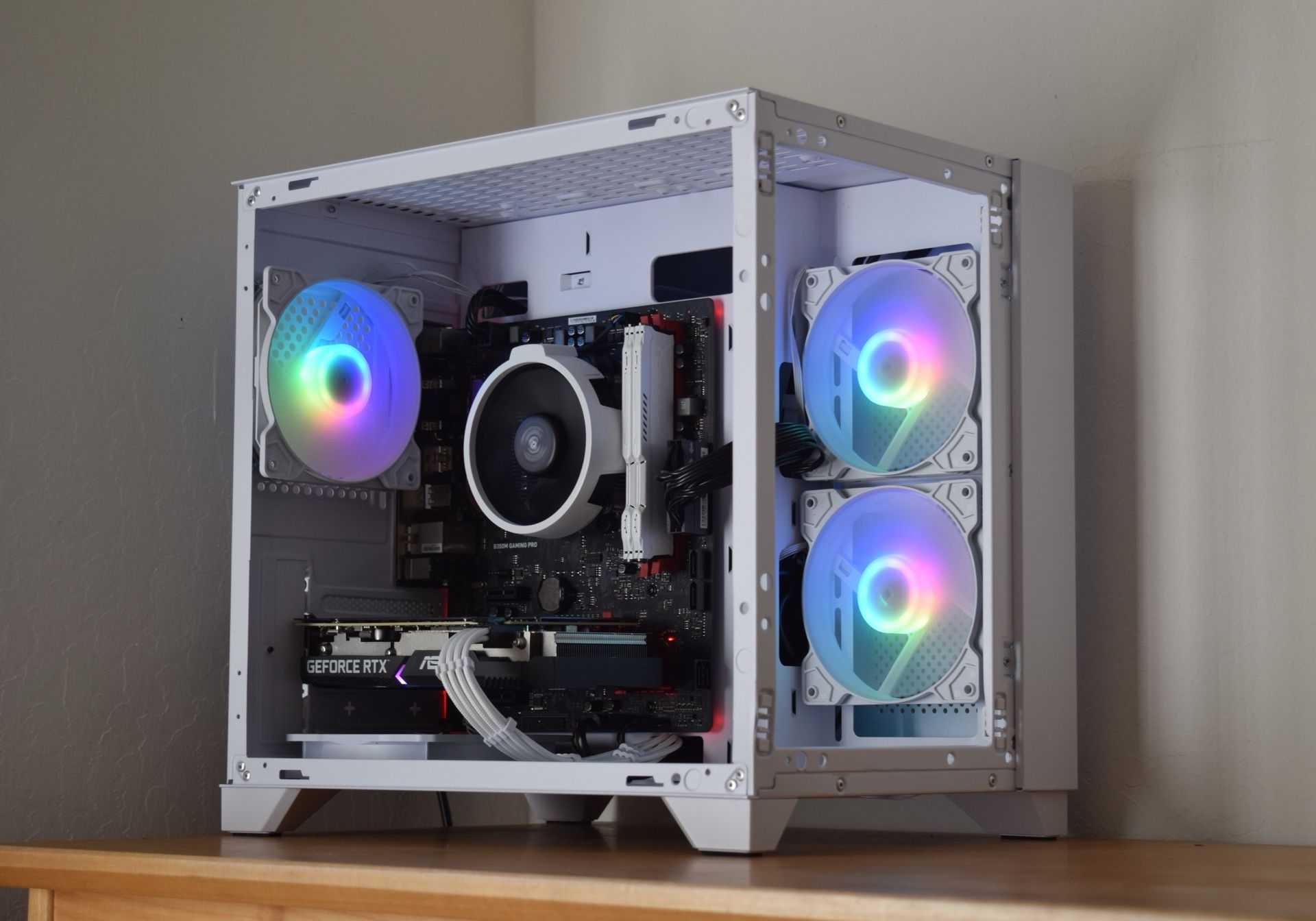 Custom Gaming PC - RTX 3060 Ti, Ryzen 5 3600, 32GB RAM, 512GB SSD, Wifi