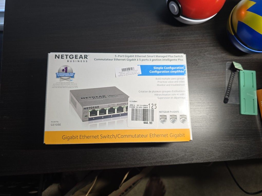 Netgear 5-Port Gb Managed Switch