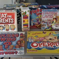 Kids Board Games 8 Games 