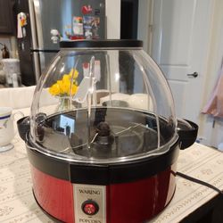 Waring Pro Popcorn Maker WPM10 Professional Popcorn Machine 20 Cups Tested Works great 