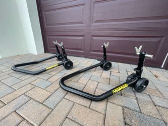 Woodcraft motorcycle stands