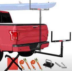 Kayak rack stand and truck hitch