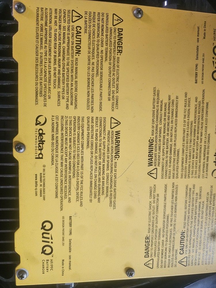 Ezgo RXV Charger 48v QUIQ