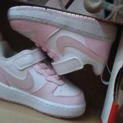 Pink And White Nike