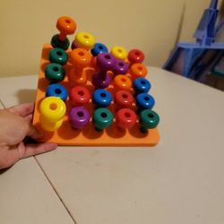 Kids Pegs And Pegboard