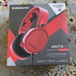 SteelSeries Artics 3 Solar Red Limited Edition