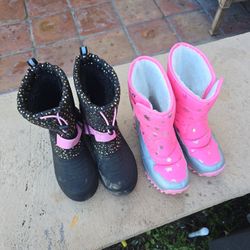 Assorted Kids Girls Snow Boots