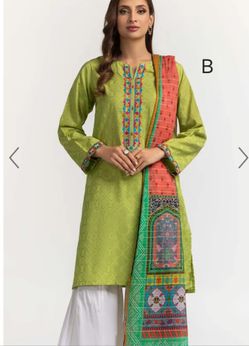 Gul Ahmad Brand 2 Piece Beautiful Summer Collection  In Large Size