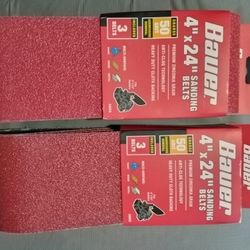 4x24 Sanding Belt 50 Grit 3belts In A Pack