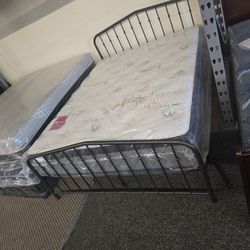 QUEEN NEW PILLOW-TOP MATTRESS $380/ WITH BOX SPRING $450