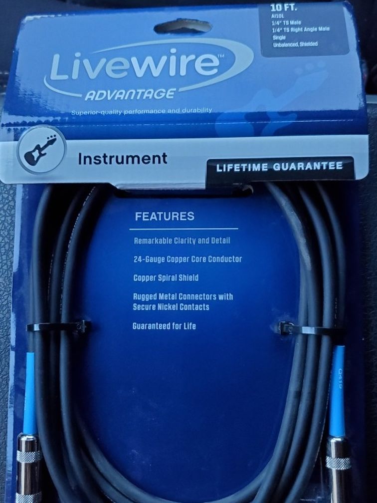 Livewire Adavantage 10 Ft Cable