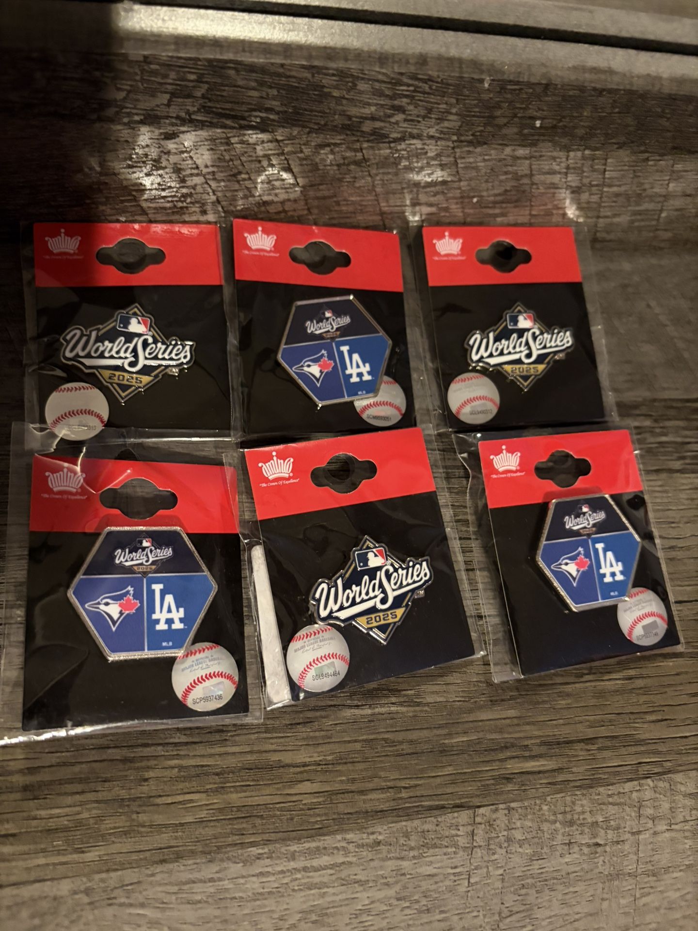 World Series Pins