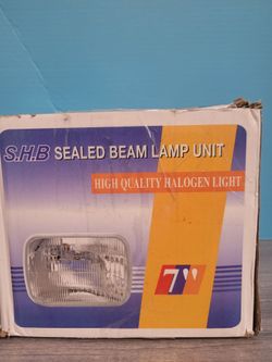 S.H.B Sealed Beam Lamp Unit 7 "