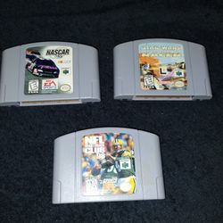 Nintendo 64 Games Collection Bundle Lot N64 Game Cartridges 