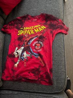 Spiderman tie die T-Shirt (Small)