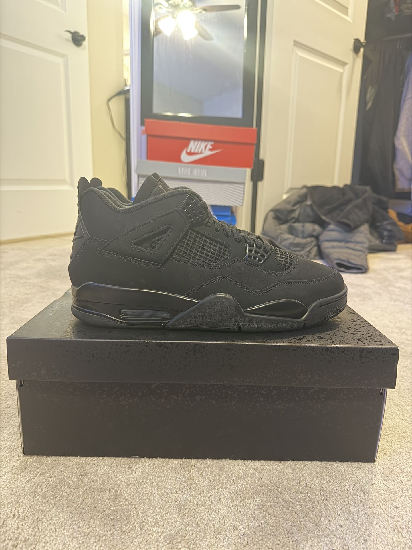 Jordan 4 Retro Black Cat Size 12