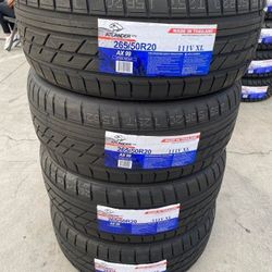265/50/20 Set De Nuevas Llantas 