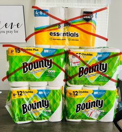 Bounty Paper Towels Starting at $13