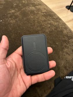NEW Magnetic MagSafe-Style Flip Wallet with ID Holder – Black