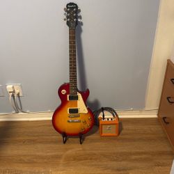 Epiphone Les Paul Standard 100 + Orange Amp