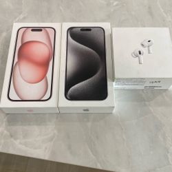 iPhone And Air Pod Boxes Only!