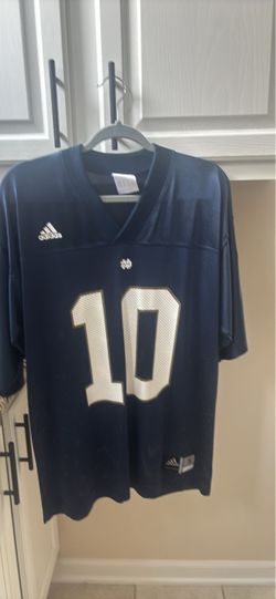 Adidas Notre Dame #10 Football Jersey Size Large