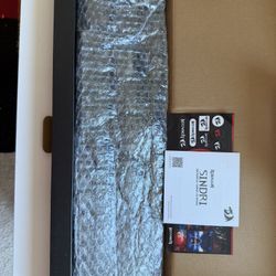 Mechanical Keyboard And Soundbar