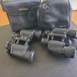 2 Pair Of Binoculars-Bushnell & Tasco