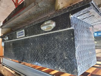 Kobalt Tool Truck Box Aluminum Black Fits F250 Or Any Fullsize Truck Bed $180