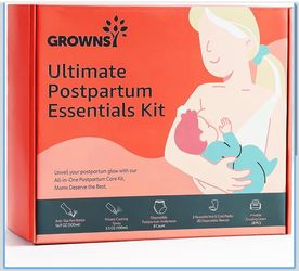 GROWNSY Postpartum Essentials Recovery Kit for Women After Birth