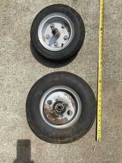 2 Motor Bike TIRE & Wheels